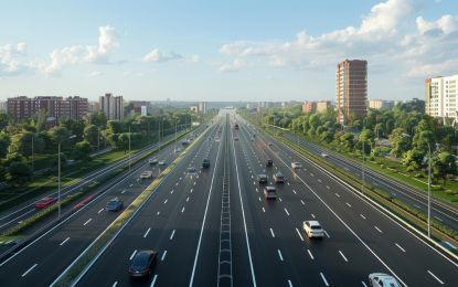 Just 500 mtrs from 8 Lane Express Highway